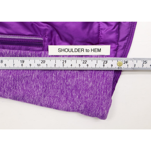 Lululemon Women's Down For A Run Goose Down Quilted Vest Tender Violet Sz 2 - Picture 5 of 10